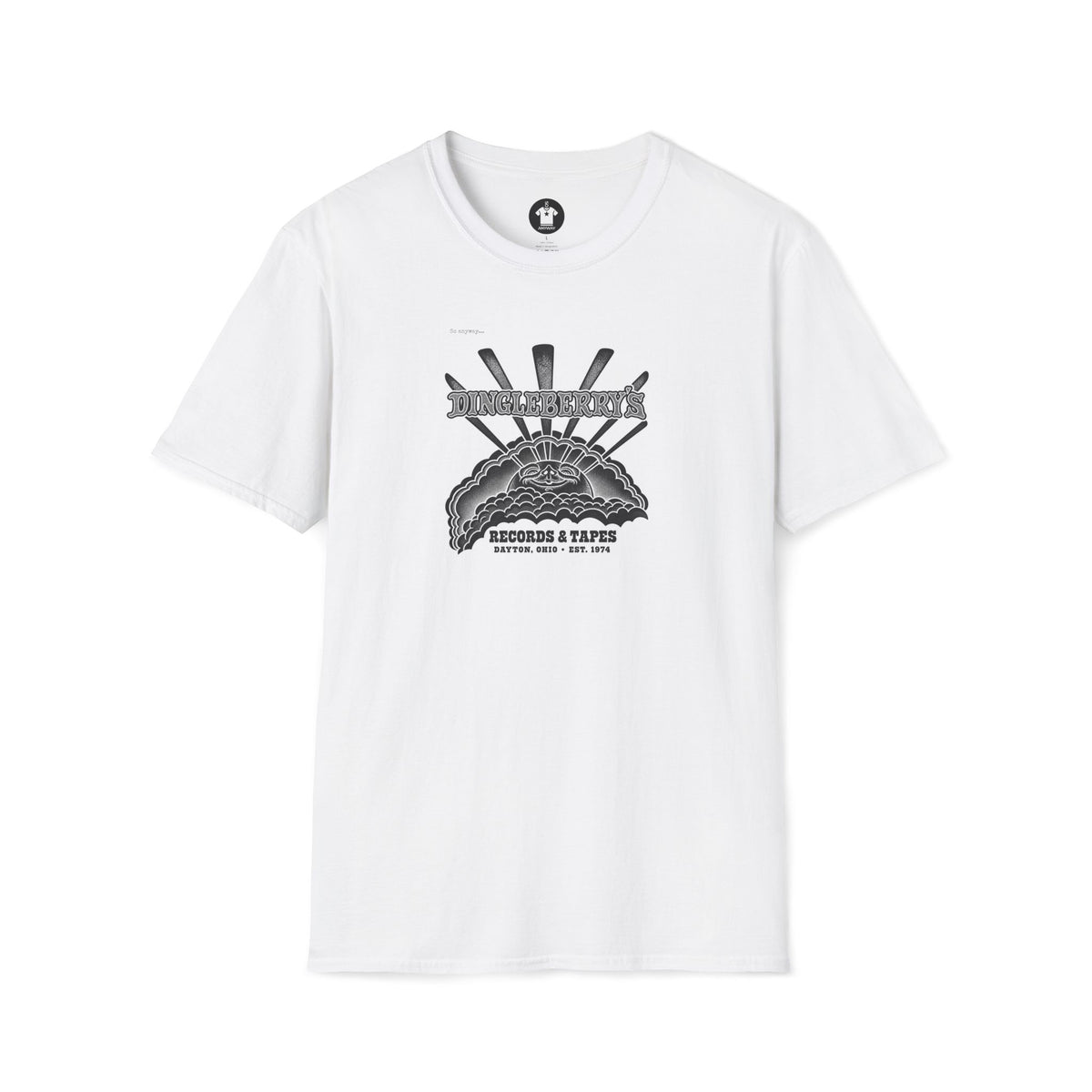 Dingleberry’s Records & Tapes Tee | Vintage Dayton Ohio Tribute