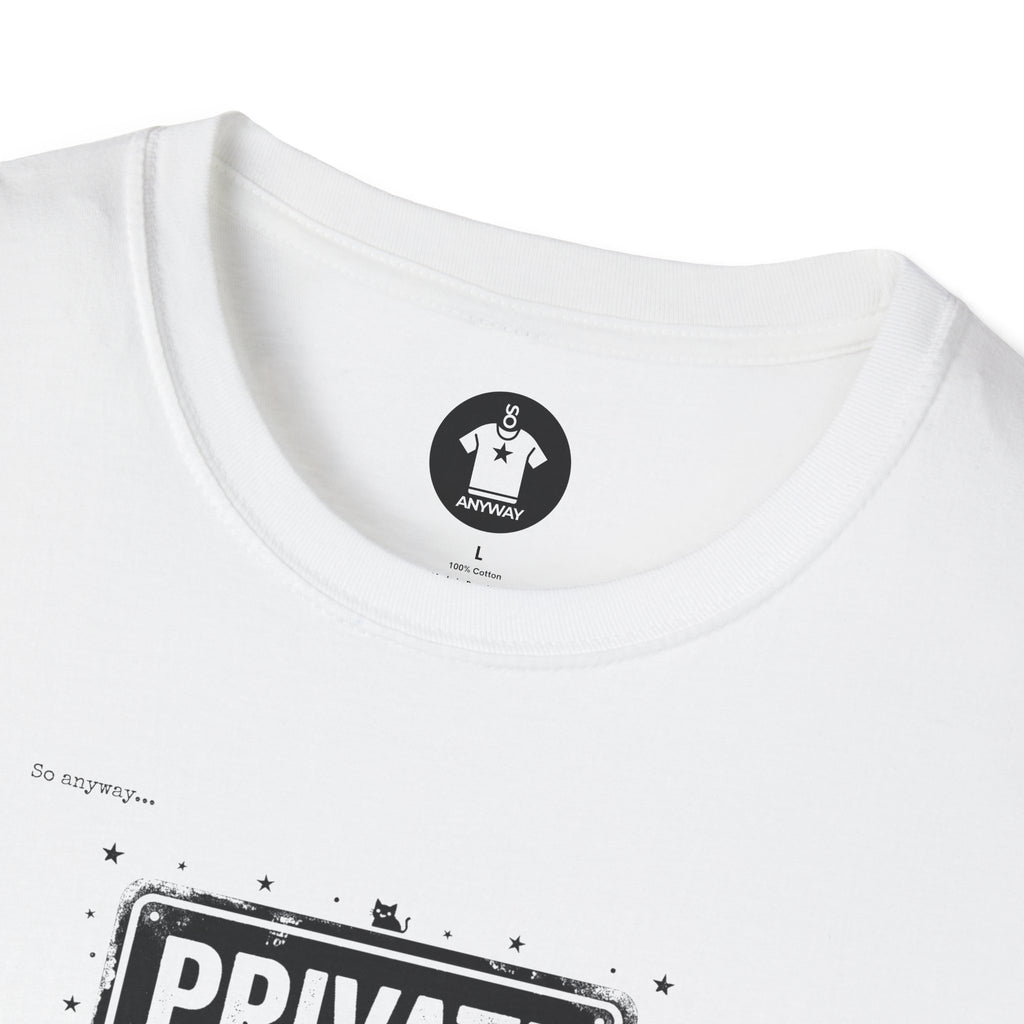 PRIVATE EVENT, Guest List Of 1 – Funny Introvert Graphic Tee