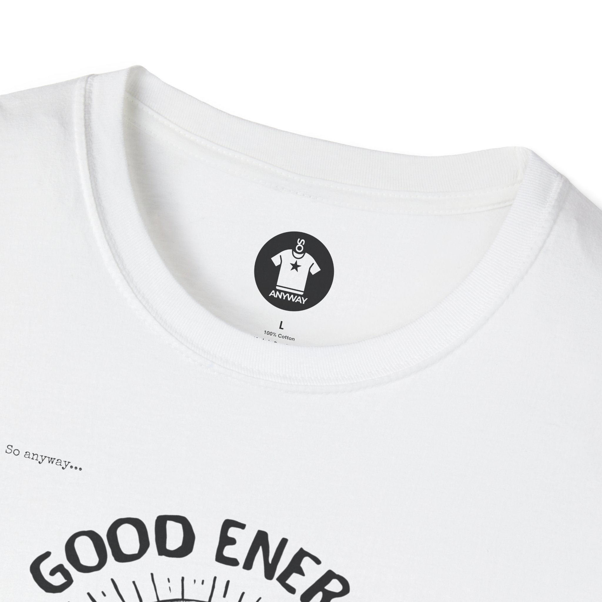 GOOD ENERGY, NO WI-FI – Funny Nature Lover Graphic Tee