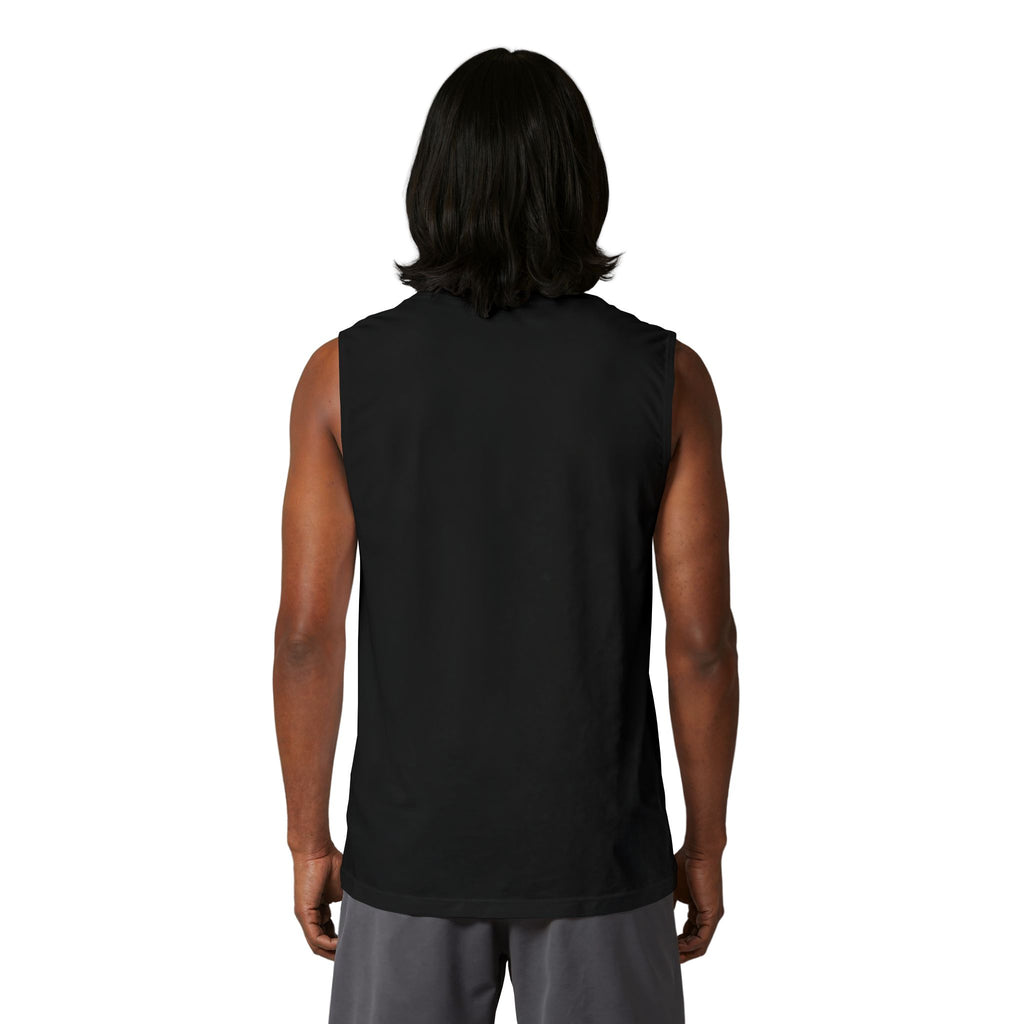 Muscle Tank — 'Heavy' Amp & Dumbbell Graphic