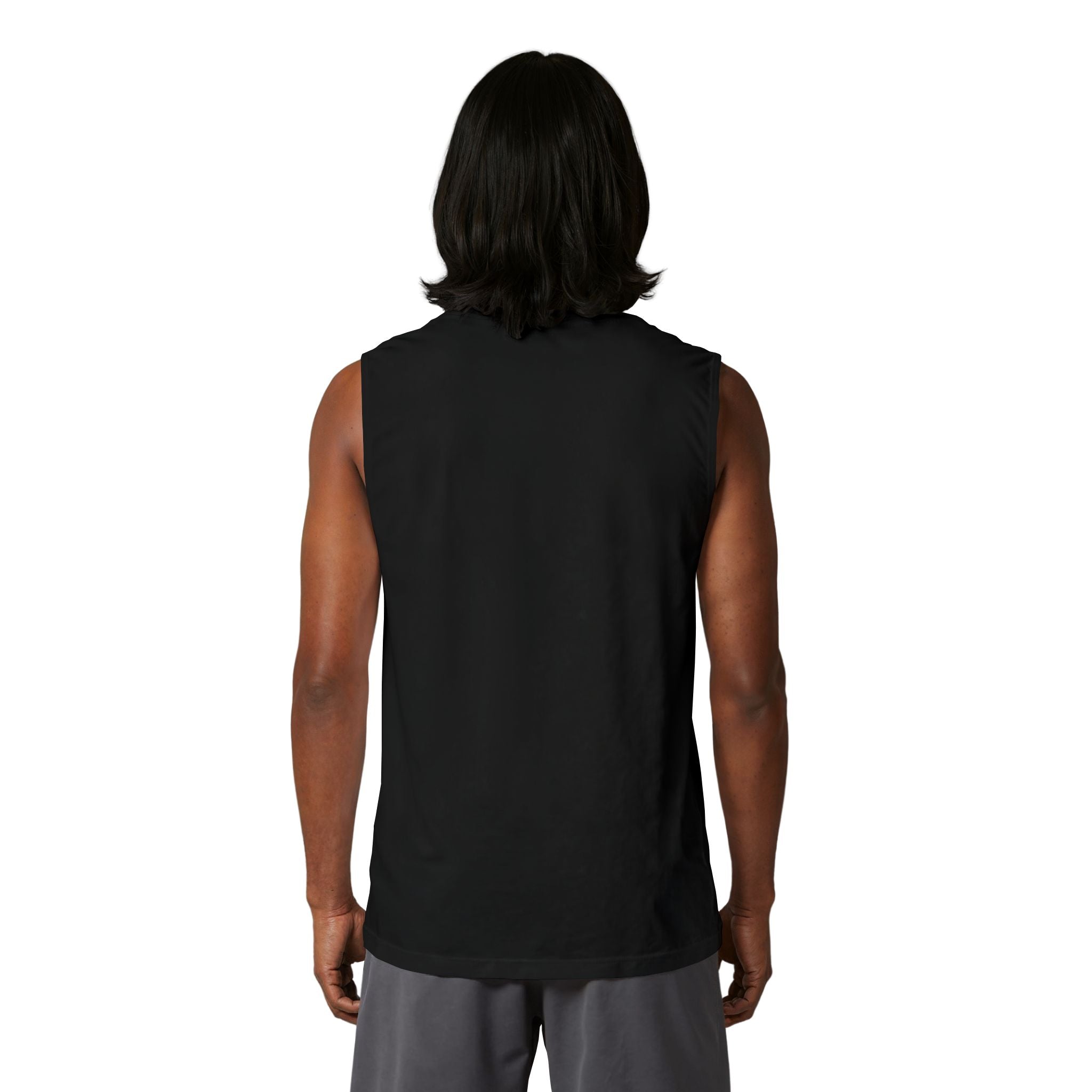 Muscle Tank — 'Heavy' Amp & Dumbbell Graphic