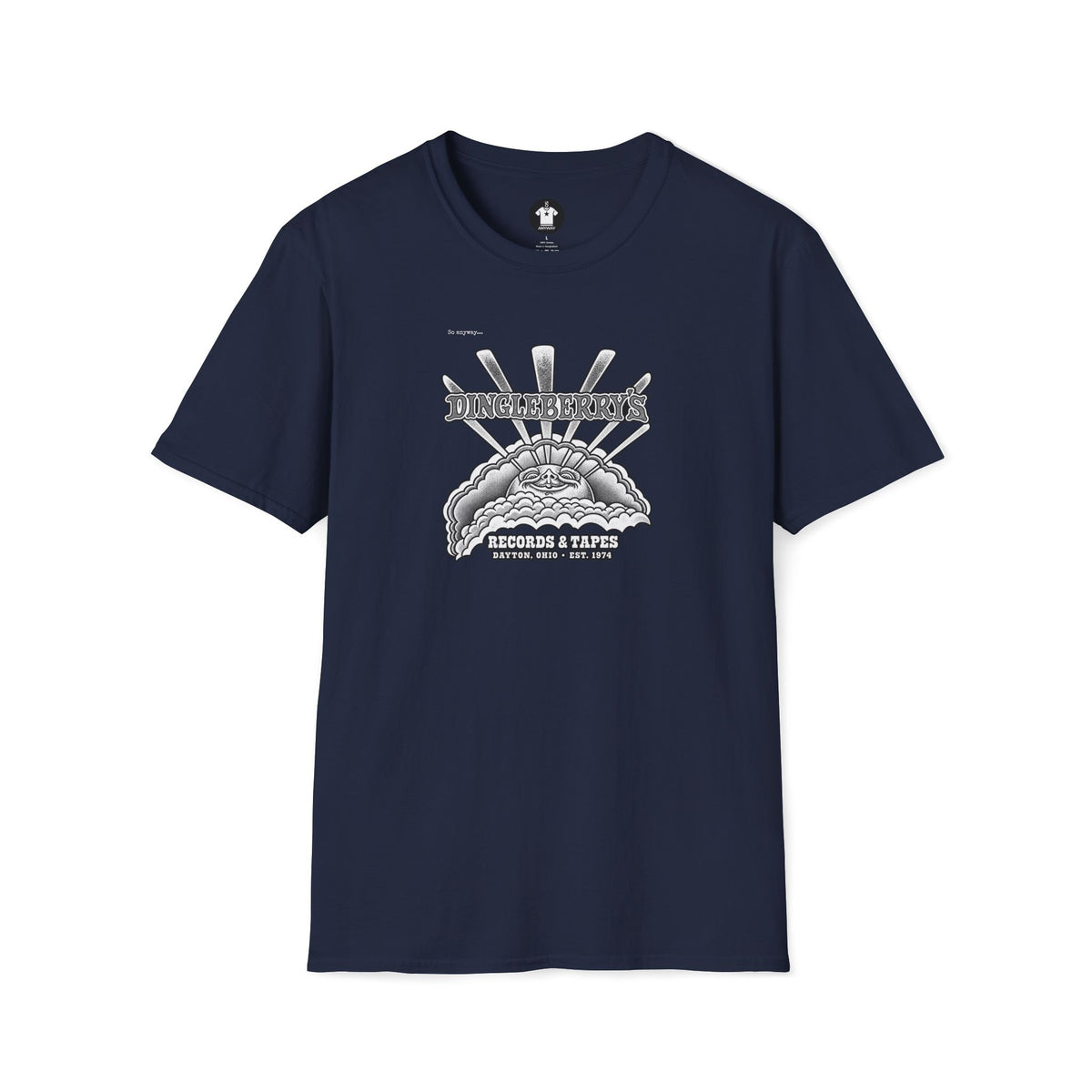 Dingleberry’s Records & Tapes Tee | Vintage Dayton Ohio Tribute