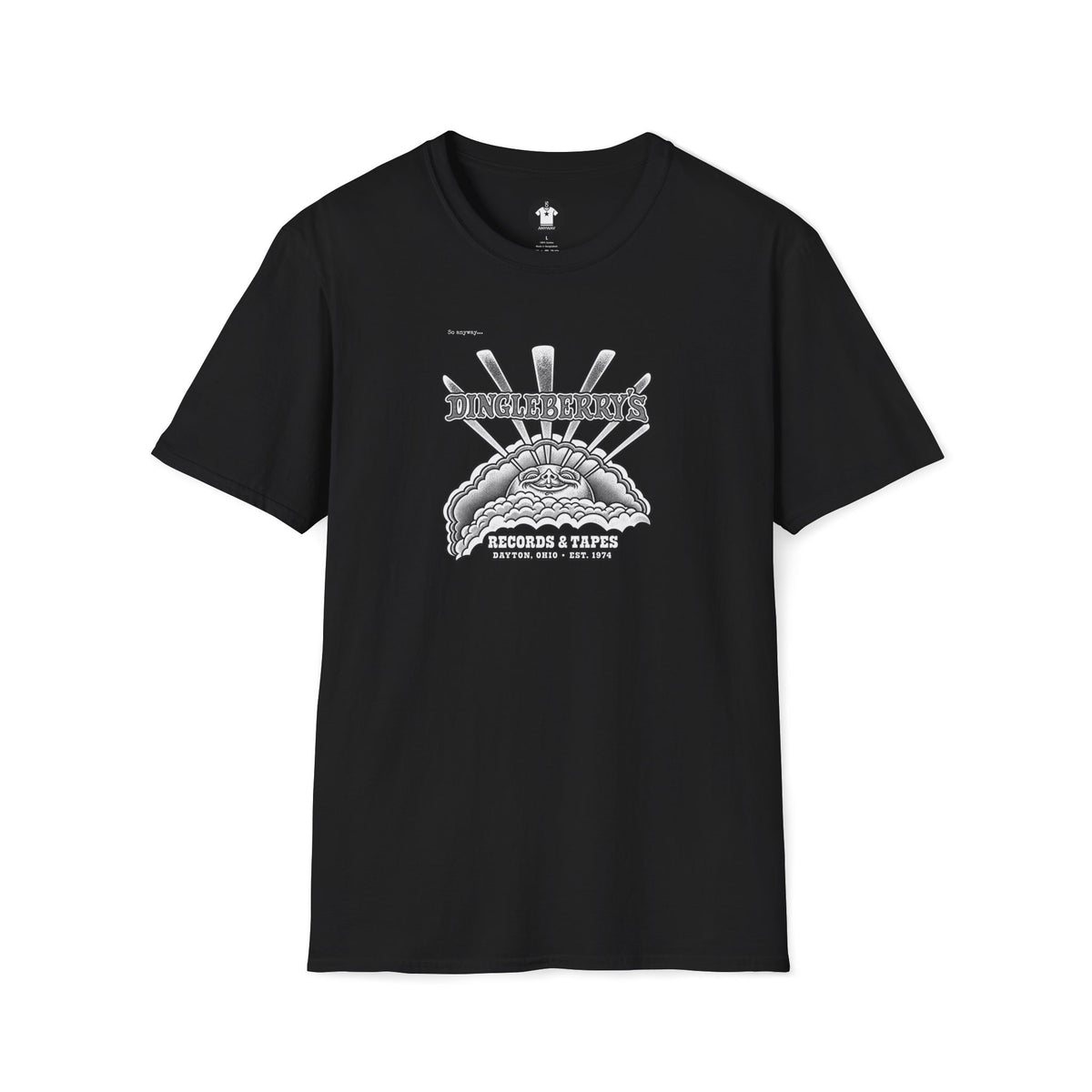 Dingleberry’s Records & Tapes Tee | Vintage Dayton Ohio Tribute