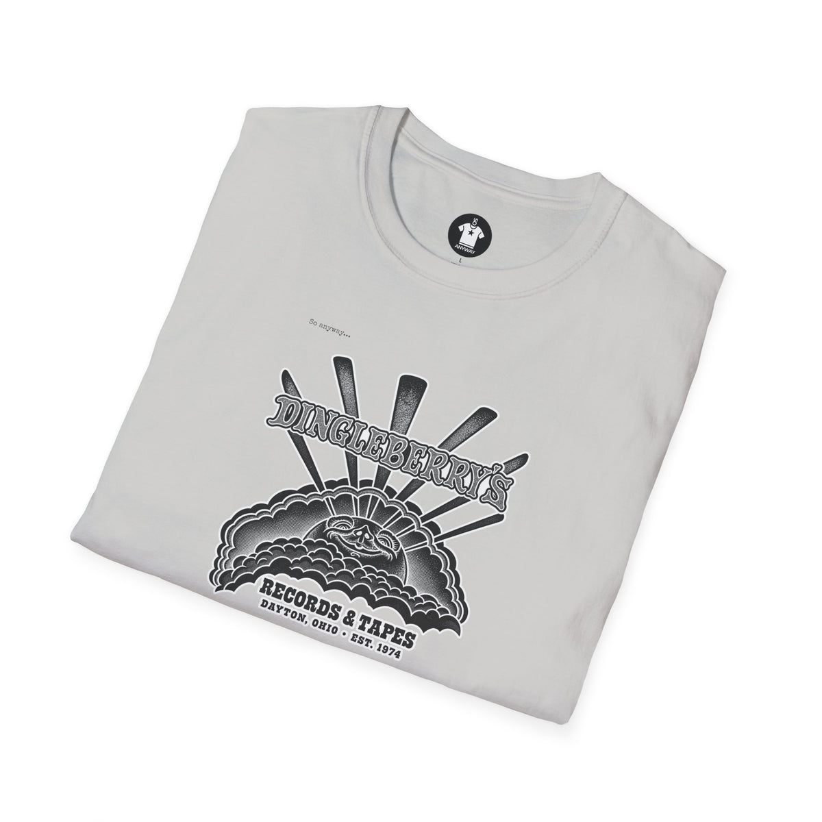 Dingleberry’s Records & Tapes Tee | Vintage Dayton Ohio Tribute