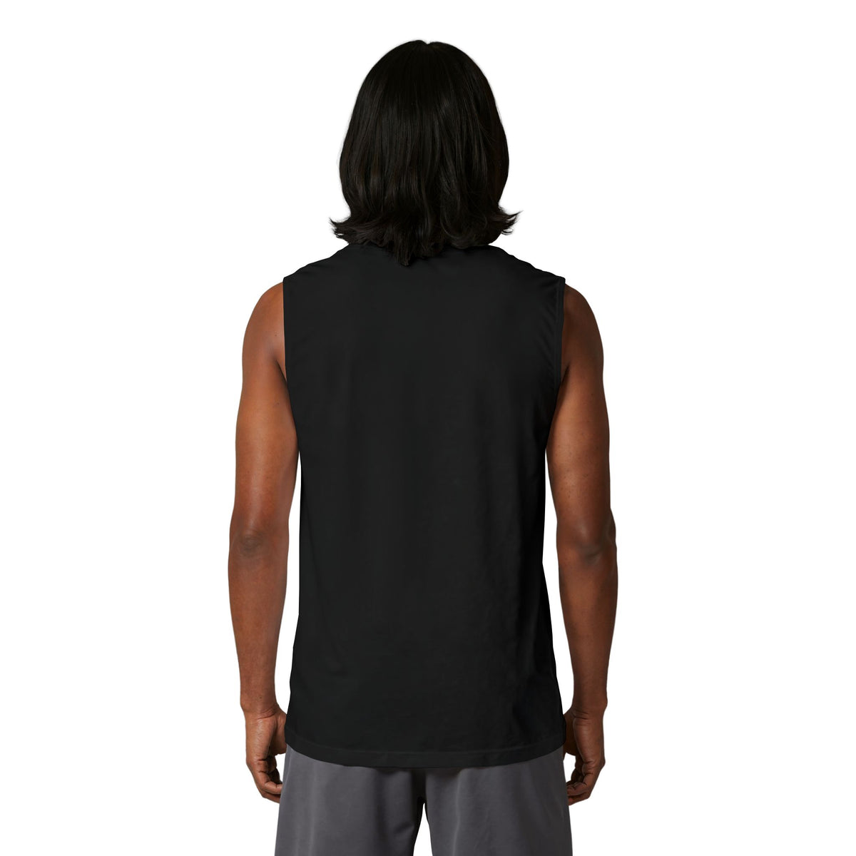 80s Vibe Hairspray & Creatine Muscle Tank — Retro Gym Humor Tank Top