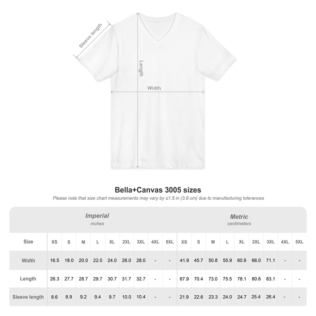V-NECK & ROLL Light – Funny Rock Music Guitar Lightning Graphic T-Shirt