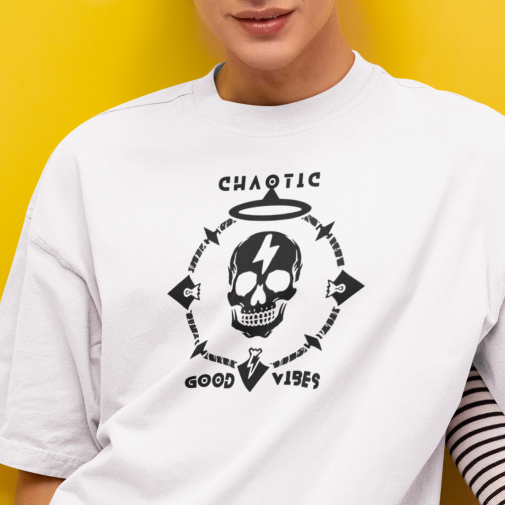 CHAOTIC GOOD VIBES Light - Graphic Tee Unisex Softstyle Ring-Spun Cotton