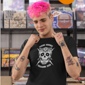 MILDLY CHAOTIC Dark – Signature Skull Unisex Graphic Tee