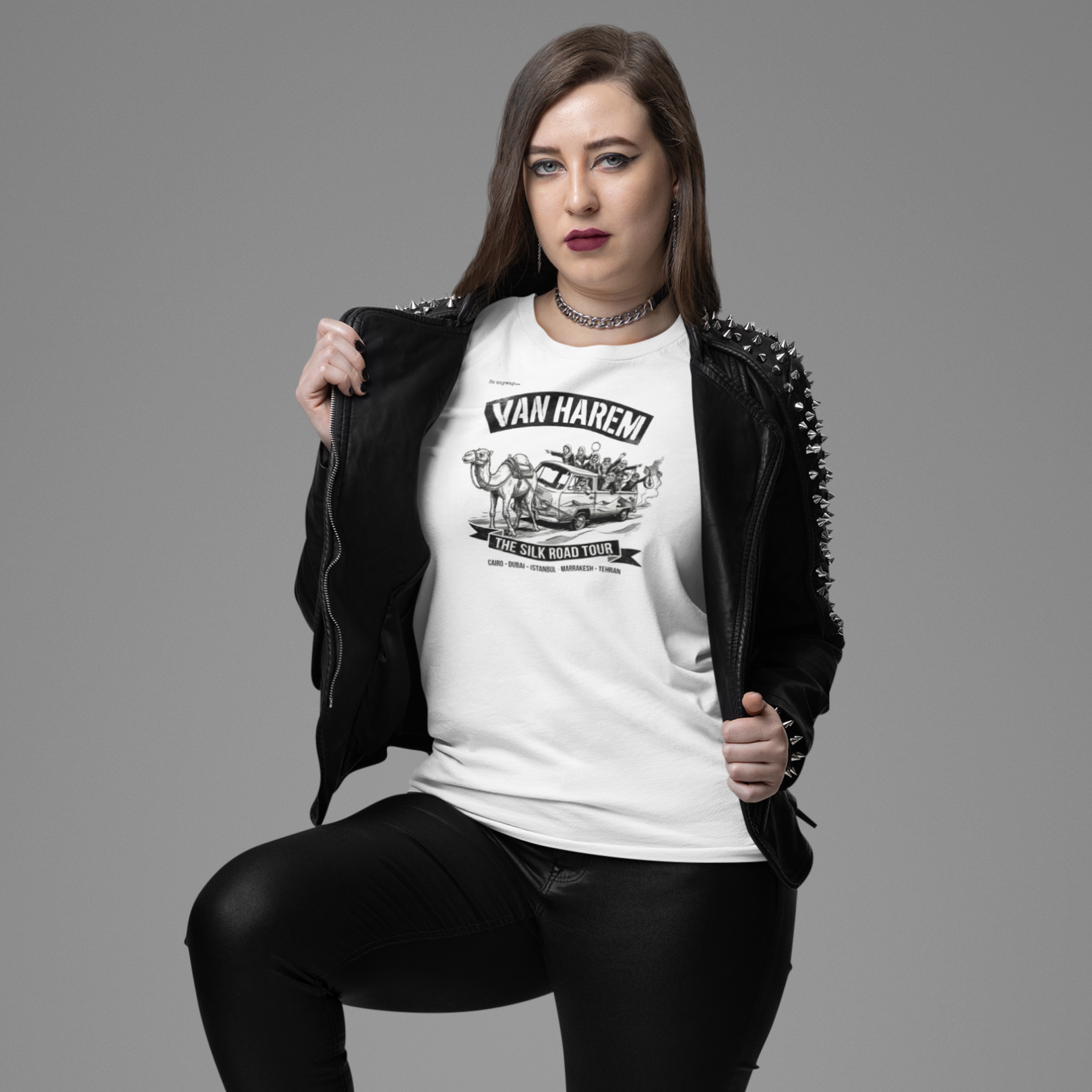 VAN HAREM Light - The Silk Road Tour Tee