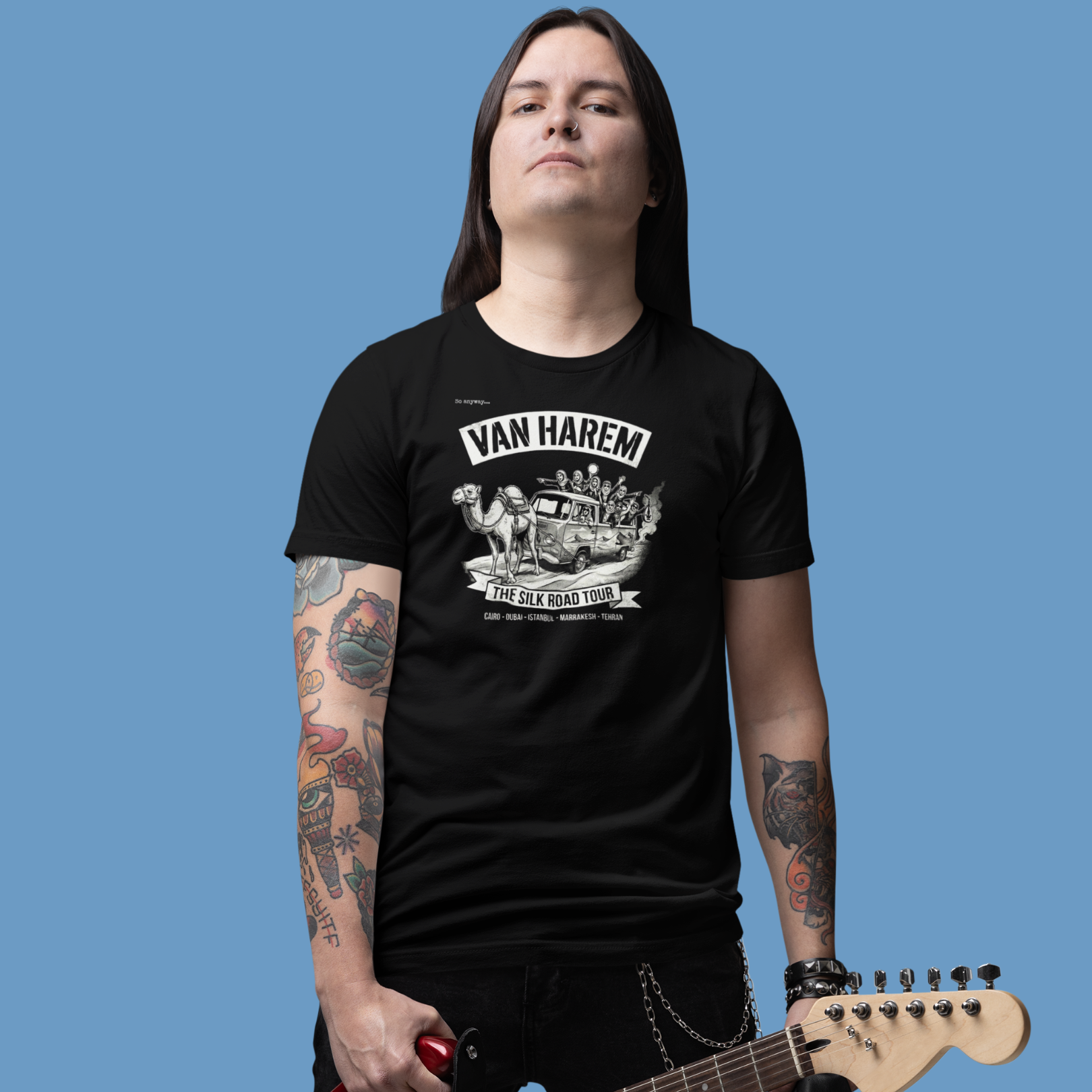 VAN HAREM Dark - The Silk Road Tour Tee