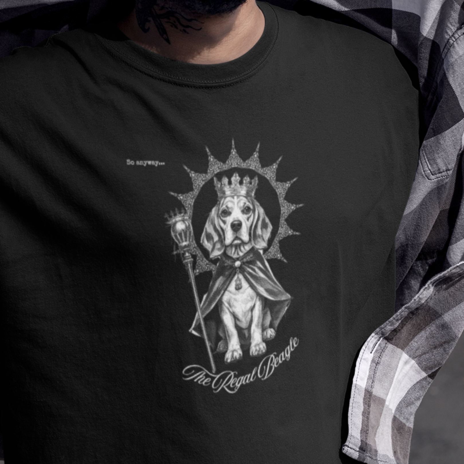REGAL BEAGLE Dark – Funny Beagle Lover Unisex T-Shirt