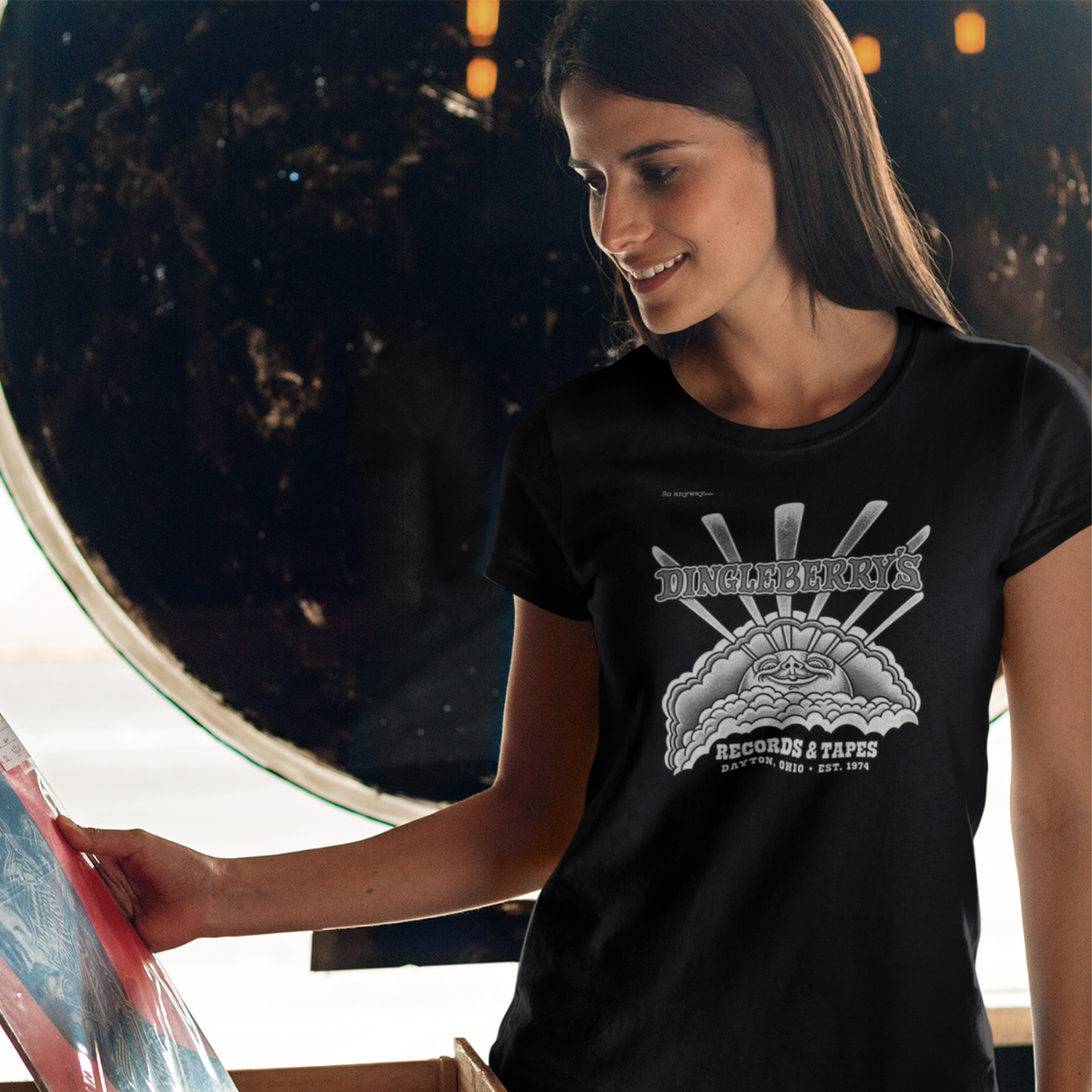 Dingleberry’s Records & Tapes Tee | Vintage Dayton Ohio Tribute