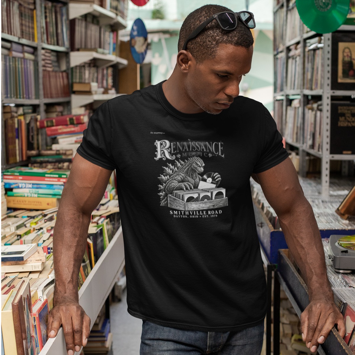 Renaissance Music Tee | Dayton Ohio Record Store Tribute