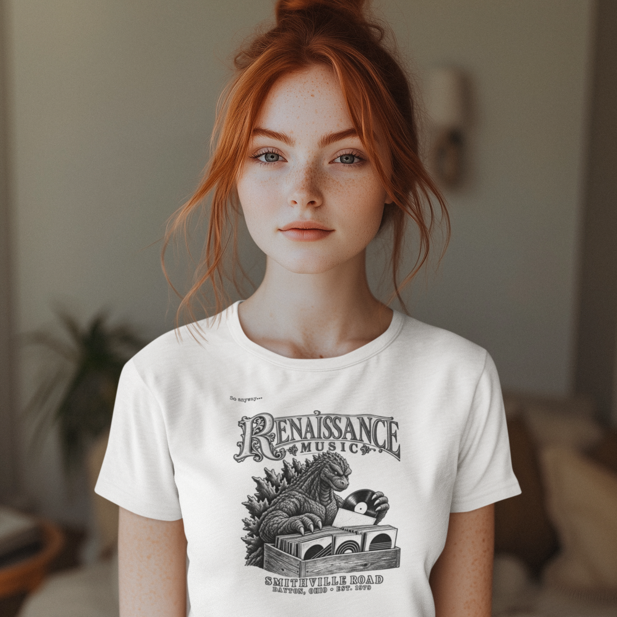 Renaissance Music Tee | Dayton Ohio Record Store Tribute