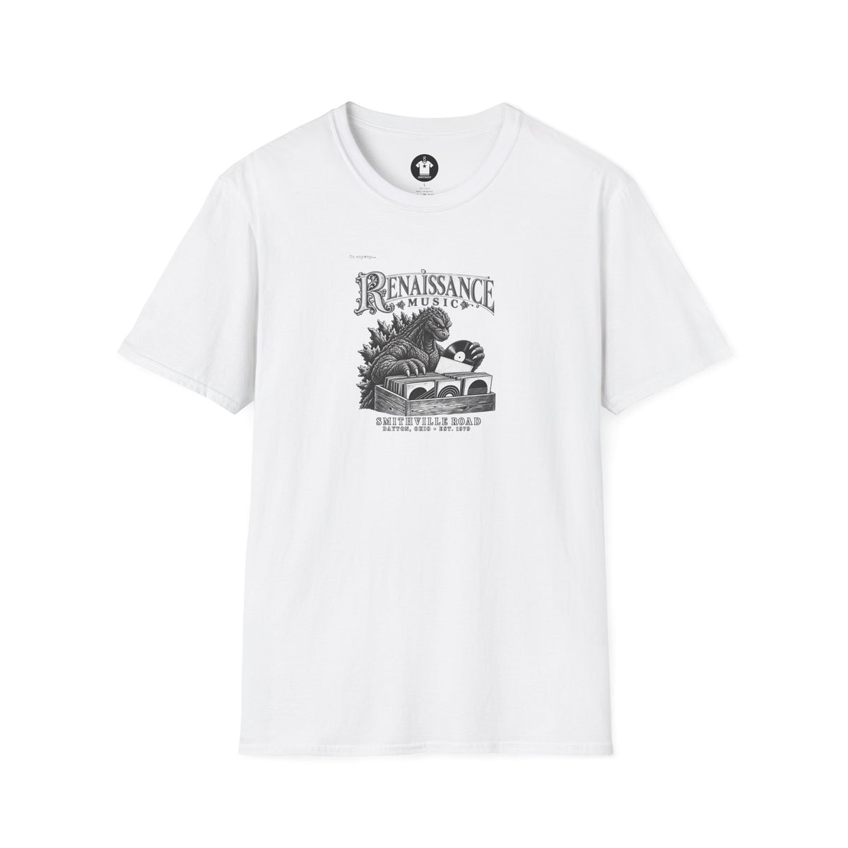 Renaissance Music Tee | Dayton Ohio Record Store Tribute