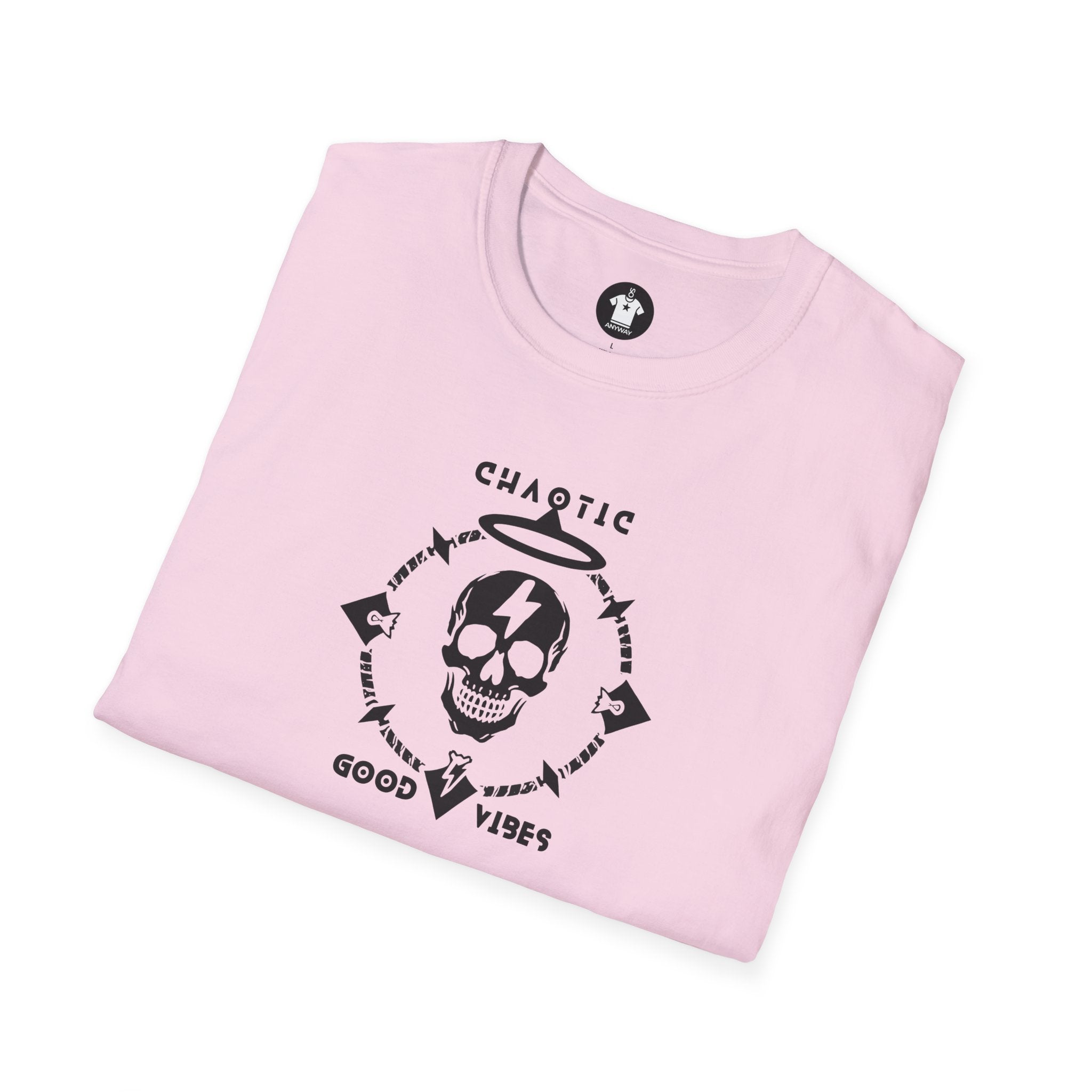 CHAOTIC GOOD VIBES Light - Graphic Tee Unisex Softstyle Ring-Spun Cotton