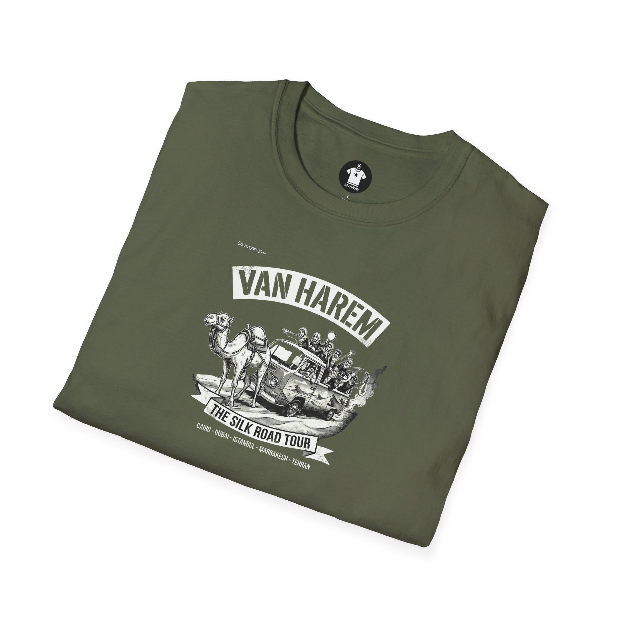 VAN HAREM Dark - The Silk Road Tour Tee