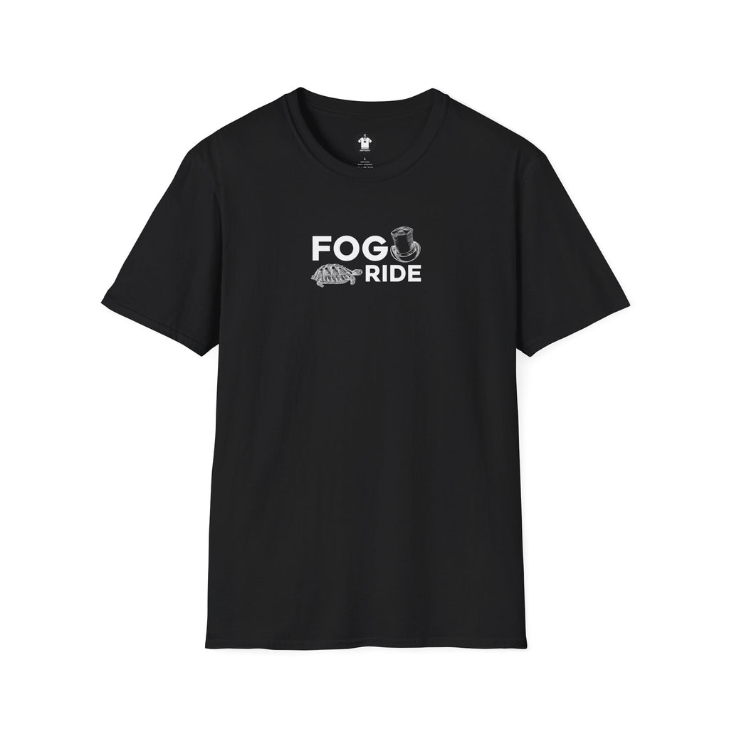 FOG RIDE Dark – Unisex Rock Pun Graphic T-Shirt