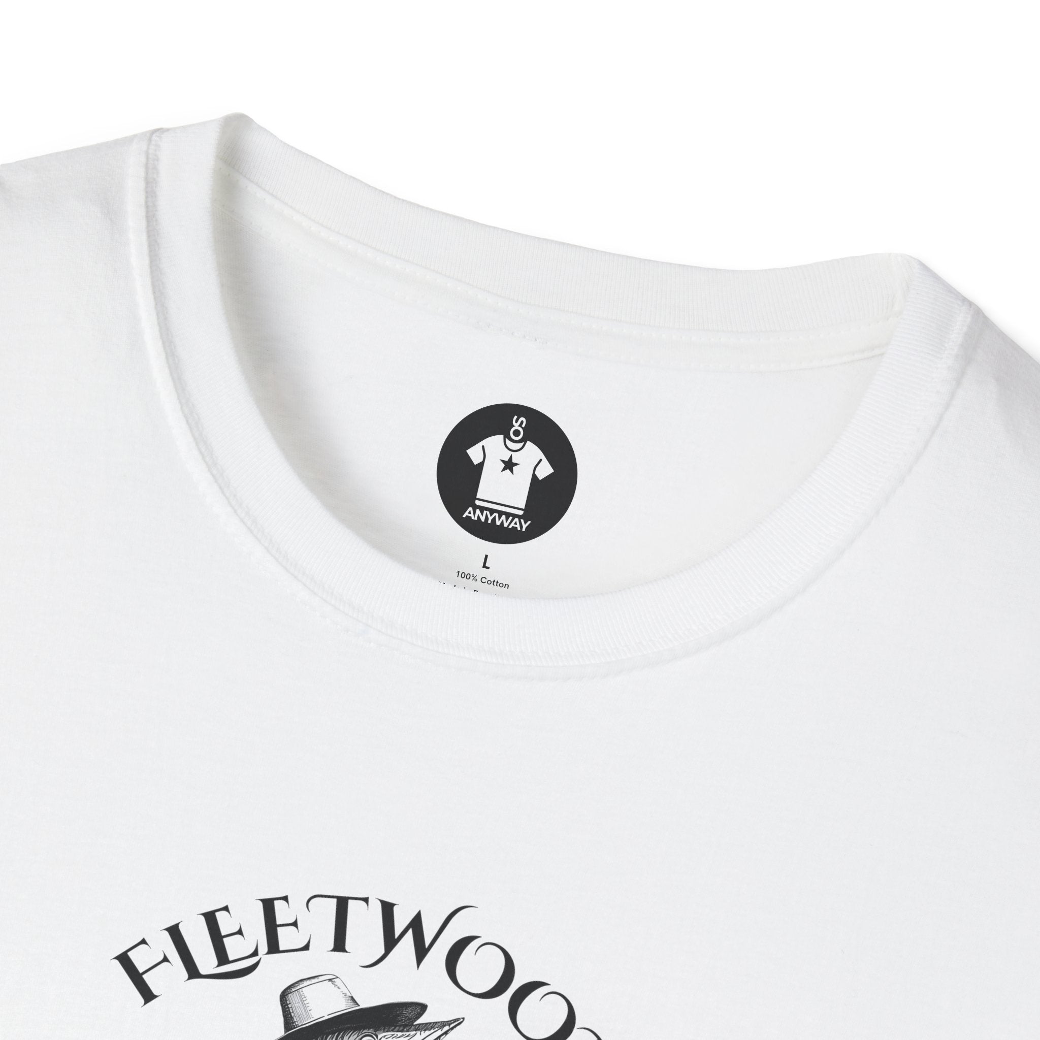 FLEETWOOD MACKEREL Light Tee - Funny Rock Band Fish Drummer Graphic (Unisex)