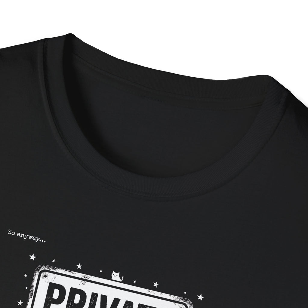 PRIVATE EVENT, Guest List Of 1 – Funny Introvert Graphic Tee